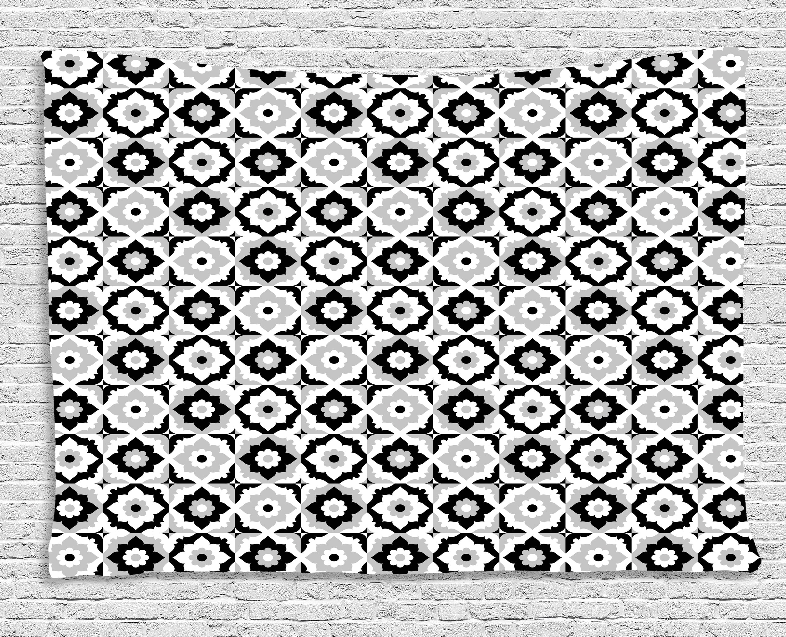 2. Intricate Tapestry Tile Mat