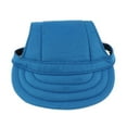 thumbnail image 2 of Sombrero Zulema de béisbol Gorra de béisbol de gatito con protección solar para perros pequeños Azul M, 2 of 7