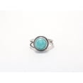 thumbnail image 5 of Heaven Crafts Genuine Amazonite Ring 925 Sterling Silver Handmade Designer Jewelry Boho Ring For Women, 5 of 5
