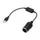 thumbnail image 1 of 5x Cable Convertidor Hembra de 5V USB a Macho a 12V para Encendedor de Cigarrillos de Coche de Refuerzo, Salida Máxima de 10W 12V 1A para , , 1. 5 piezas, 1 of 8