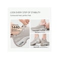thumbnail image 2 of STQ Walking Shoes For Women With Arch Support Slip Resistant Work Shoes Comfort Slip On Sock Sneakers, 2 of 4