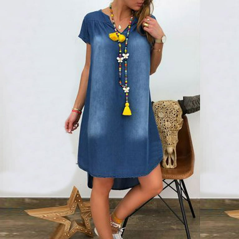 Blue jean dresses for a wedding sales