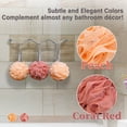 thumbnail image 4 of Exfoliante corporal Loofah Sponge MyHomeBody, grande, 70 g, paquete de 3, 4 of 6