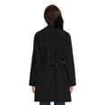 thumbnail image 3 of Time and Tru Women's Belted Trench Coat, Sizes XS-3X, 3 of 5