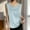 Light Blue, variant on Womens Casual Satin Tank Tops Crew Neck Sleeveless Shirts Loose Fit Tunic Blouse Summer Basic Tops