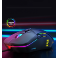 thumbnail image 2 of Wired Gaming Mouse Gaming Illuminated RGB PC Wired RGB PC Wired Mouse with 7 Buttons 7 Backlight Modes Up to 6400 DPI for Windows PC Laptop Gamers Gradient Colors, 2 of 2