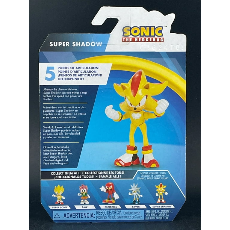 Jakks Pacific - Sonic the Hedgehog 2.5 Wave 7 - Super Shadow 