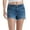 Carolina, variant on Women's Wrangler High-Rise Vintage Cutoff Jean Shorts Color: Carolina Embridored Size: 12 AVG/REG