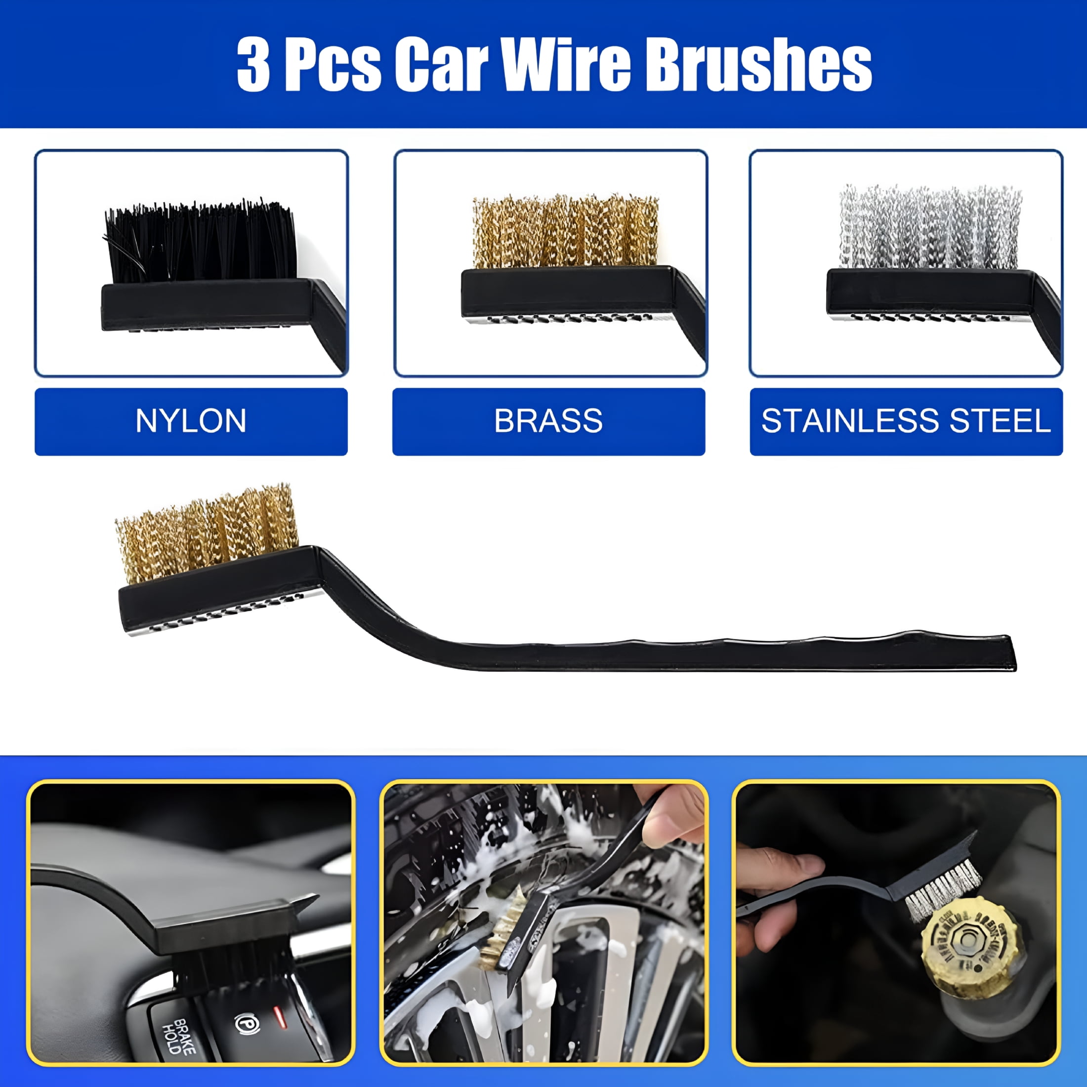 ACDANC 2026 New 27Pcs Car Detailing Kit Interior Cleaner,Detailing Brushes Car Cleaning Kit for Wheel,Dashboard,Air Vent Car Cleaning Kit
