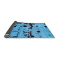 thumbnail image 2 of Ahgly Company Indoor Rectangle Persian Light Blue Bohemian Area Rugs, 6' x 9', 2 of 4