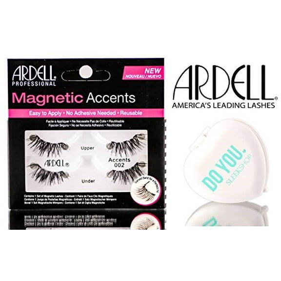 Ardell Professional Magnetic Lashes (with Sleek Compact Mirror) - ACCENTS 002