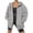 Gray, variant on Lindreshi Womens Fall Fashion 2025 Zip up Hoodie Women Fall Sweatshirts for Women Zip Up Hoodies Sweatshirt Casual Drawstring Jacket with Pockets