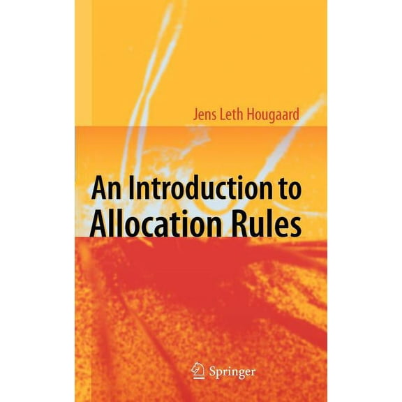 An Introduction to Allocation Rules, (Hardcover)
