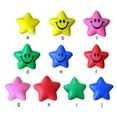 thumbnail image 3 of Bolas antiestrés Ounissouiy 30 piezas de estrella de cinco puntas juguetes antiestrés de PU, 3 of 6