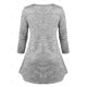 thumbnail image 2 of Camiseta Talla Extra Tinte Espacial Espacio Teñido Rosegal Mangas largas de talla grande, 2 of 5