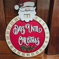 thumbnail image 2 of Funny Christmas Countdown Calendar for Friend, Rustic Wood Sign Home Decor Holiday Desk Xmas Decoration, 2 of 6