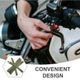 thumbnail image 3 of TABLZONE 6Pcs Motorcycle Tie Down Straps Olive Green Heavy Duty Soft Loop Cargo Secure Straps, 3 of 7