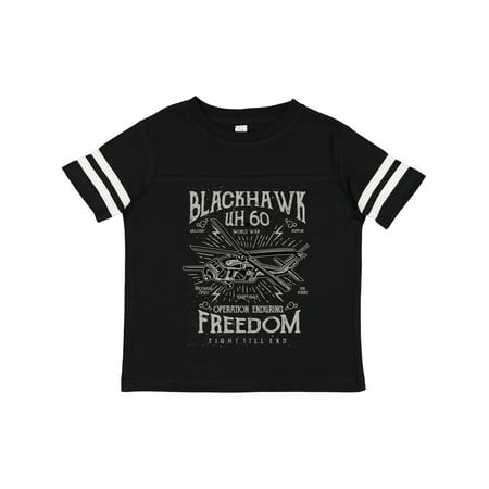 

Inktastic Black Hawk Military Gift Toddler Boy or Toddler Girl T-Shirt