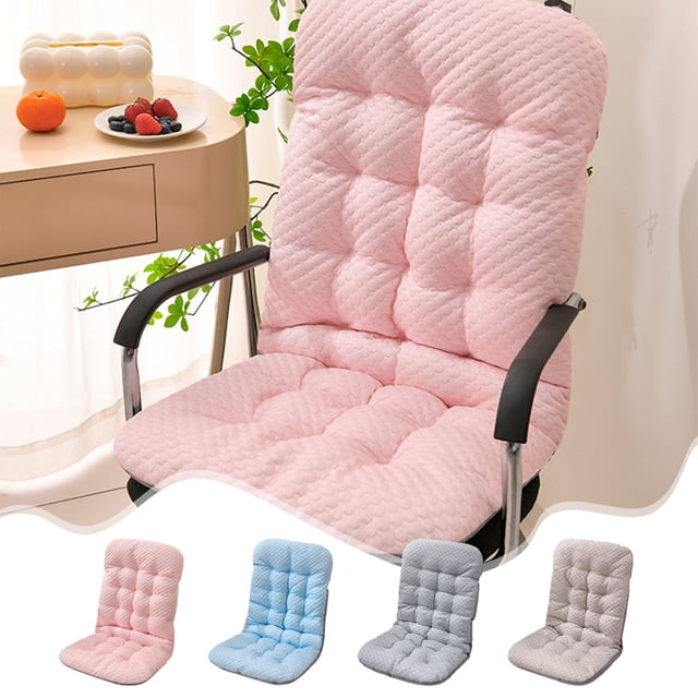 JASKFLY Polyester Bench Mat 1-Pack Summer Iced Office Chair Cushion with Non-Slip