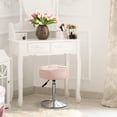 thumbnail image 5 of Carolayne Adjustable 360° Swivel Vanity Stool for Makeup & Bedroom, 5 of 7