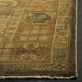 thumbnail image 3 of SAFAVIEH Oushak Zoey Floral Bordered Wool Area Rug, Brown/Rust, 9' x 12', 3 of 7