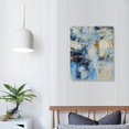 thumbnail image 4 of COMIO Canvas Wall Art for Living Room Blue Gold Wall Art Navy Blue Wall Decor Gray Wall Decorations for Living Room Abstract Artwork Paintings for Wall Bathroom Bedroom Home Decor, 4 of 5