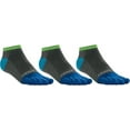 thumbnail image 4 of FUN TOES 3 Pairs Men's Cotton Toe Socks - Barefoot Running, Breathable Mesh Top, Shoe Size 6-10, 4 of 5