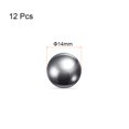 thumbnail image 2 of Unique Bargains Billes de Précision Diamètre 14 mm G1000 Acier Inoxydable 201 pour Roulements Lot de 12, 2 of 5