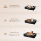 thumbnail image 5 of Cama para perros EHEYCIGA Sofá ortopédico extra grande de espuma viscoelástica XL, 5 of 9