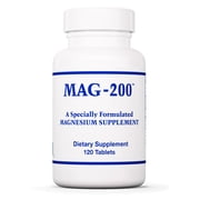 Optimox MAG-200 - Magnesium Supplement with Para-Aminobenzoic Acid (PABA) - 120 Tablets