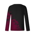 thumbnail image 5 of Blusas y camisas de manga larga y cuello redondo para hombre, camisetas informales con estampado de cuello redondo, blusas de manga corta para hombre, 5 of 5