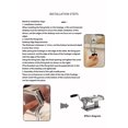 thumbnail image 4 of Machine à Nouilles Manuelle en Acier Inoxydable, Presse-Pâte pour Raviolis, Facile à Utiliser, 4 of 5