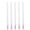 White, variant on Jiaroswwei 5Pcs Pro Quartz Nail Art Scrub Pen Pusher Trimmer Cuticle Remover Manicure Tool