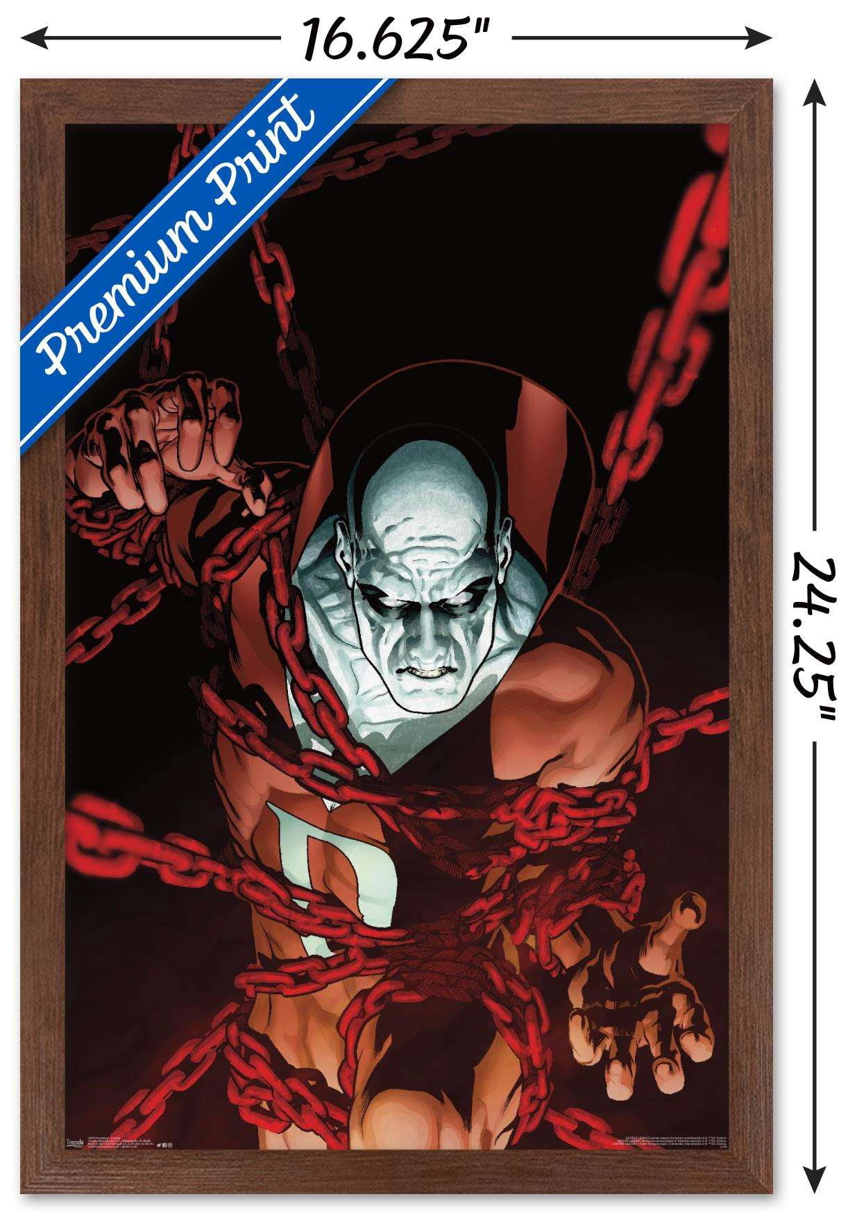 DC Comics - Deadman - Chains Wall Poster, 14.725" x 22.375", Framed