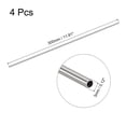thumbnail image 2 of 304 Inoxidable Acero Redondo Tubo 3mm OD 0.6mm Pared Grosor 300mm Longitud 4uds, 2 of 5