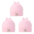 thumbnail image 1 of Conjunto de 3 piezas de gorros para bebés de 0 a 3 meses, gorros para bebés recién nacidos para niños y niñas, 1 of 5