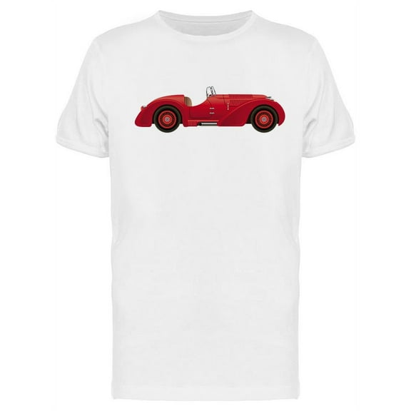 1930s Red Sport Car T-Shirt Men -Image by Shutterstock, Male Medium