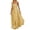 A#Yellow387, variant on Wxolcjlv Womens Dresses Solid Halter Neck Pleated Sleeveless Flowy Summer Beach Maxi Dress