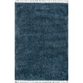 thumbnail image 4 of nuLOOM Neva Modern Tasseled Shag Navy 8' Modern Square Rug, 4 of 6