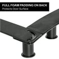 thumbnail image 6 of LYNK PROFESSIONAL® HOME™ Over Door Hooks Rack - 6 Hook Over Door Hanger - Over Door Towel Rack - Hanging Towels or Clothes - For Bathroom, Bedroom or Laundry Room – Lifetime Ltd. Warranty - Black, 6 of 7