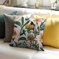 thumbnail image 3 of FCXZI  Throw Pillow Covers , Decorative Watercolor Floral  Linen Pillow Cover for Living Room Bedroom, Couch Sofa Chair Bed Pillow Cover Home Outdoor Pillowcase 20x20in, 3 of 5
