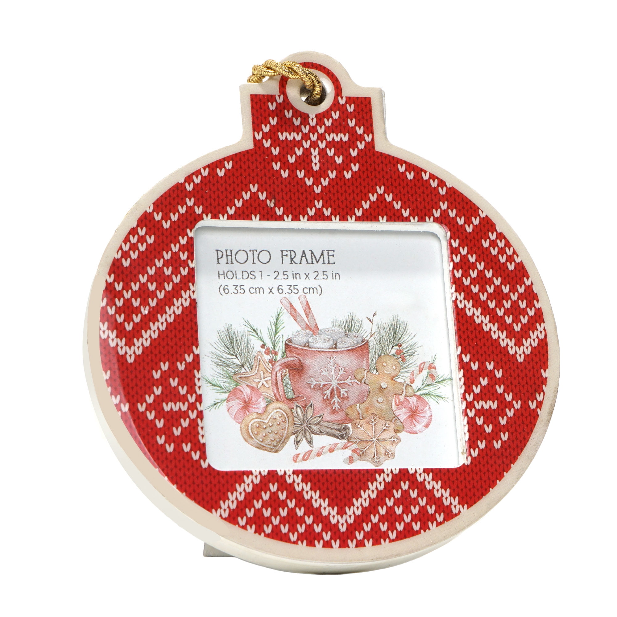 Ornament Frame 2.5-inch Round 2PK for Cross Stitch #0308
