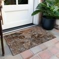 thumbnail image 6 of Addison Rugs Chantille Indoor/Outdoor Transitional Organic Terracotta Washable Rectangle Rug, 1'8" x 2'6", 6 of 6