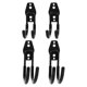 thumbnail image 2 of Garden Tool Storage Rack Garage Utility Hooks Ceiling Hanging Iron Material 4Pcs, 2 of 4