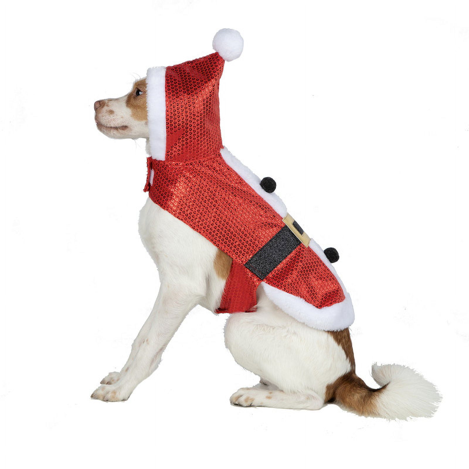 Vibrant Life Holiday Pet Costume, Santa Costume for Dogs , Red, S