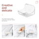 thumbnail image 4 of Caja de jabón y dispensador de baño, soporte para barra de pared, bandejas de acrílico para montaje en pared, recipiente sin perforaciones, accesorios, 4 of 6