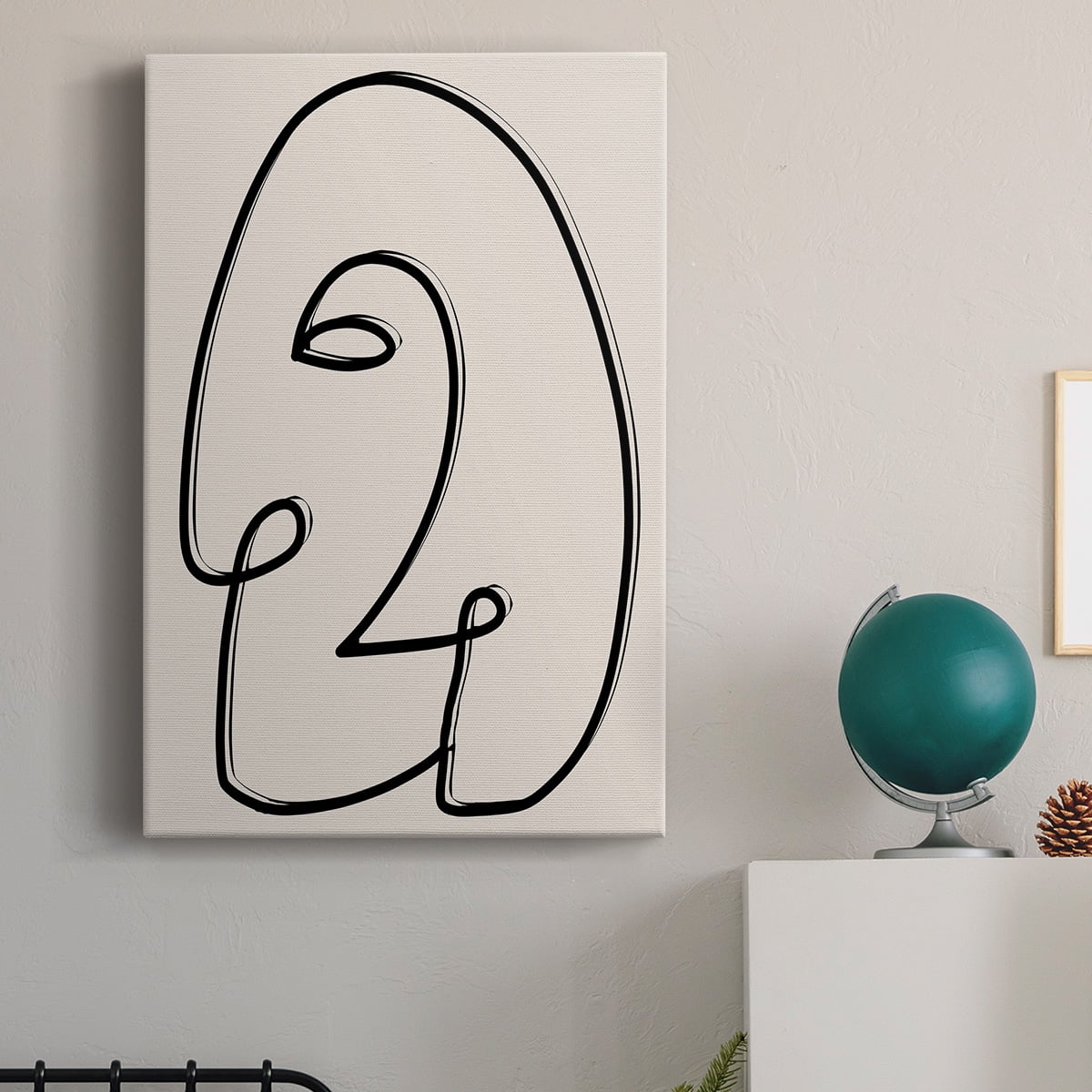 Wexford Home 40 x 60 Face It II Premium Gallery Wrapped Canvas - Ready to Hang