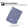 thumbnail image 4 of Dteck iPad Air 4 Case, iPad 10.9 inch Case 2020, Auto Sleep/Wake Case Lightweight Tri-Fold Standing Case Clear Back Cover for iPad Air 10.9-inch 2020, Purple, 4 of 5