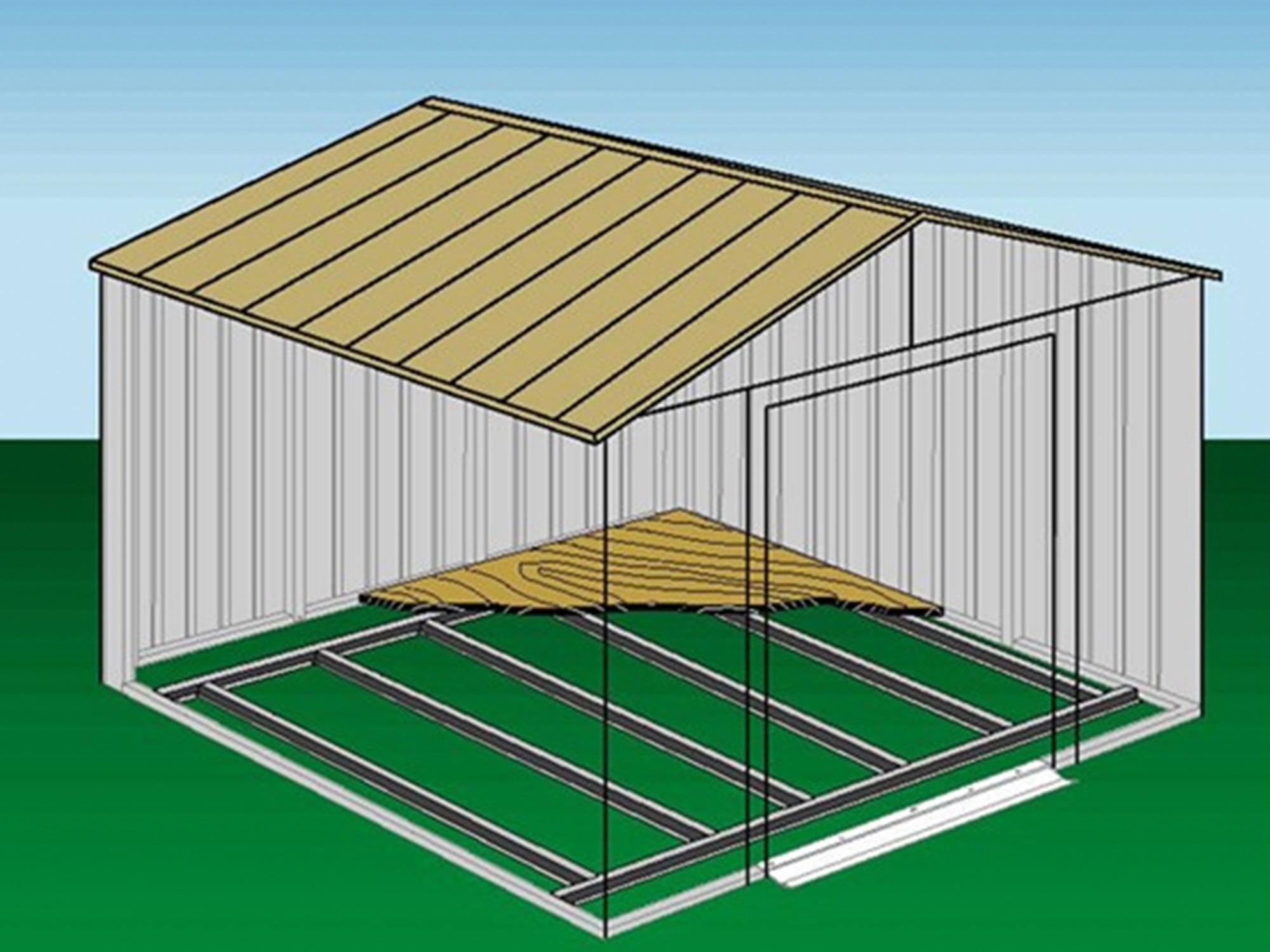 Floor Frame Kit For 10 X 12 And 10 X 14 Ft Sheds