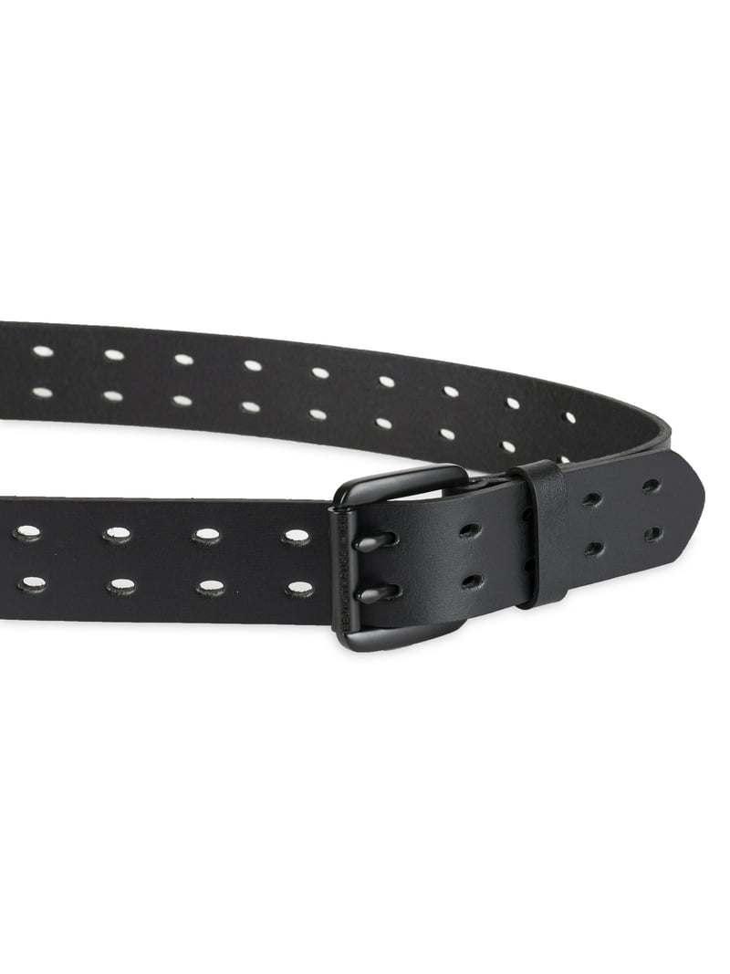 LEVI’S / double ring leather belt Levi's Women's Double Prong Perforated Belt - Walmart.com
